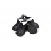 Ботинки RUISPET для малых пород собак, демисезонные с флисовой подкладкой 4 шт/упак. черные, 4,5x4,0 см, #3  - фото 2