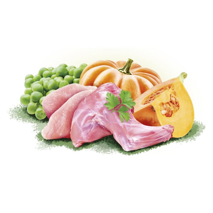 Корм вологий Brit Mono Protein Christmas Rabbit для собак різдвяна вечеря кролик 400 г