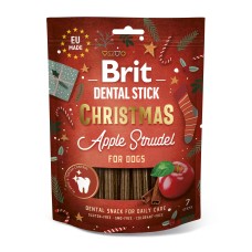 Ласощі для собак Brit Dental Stick Christmas Apple Strudel різдвяний яблучний штрудель, 7 шт, 251 г