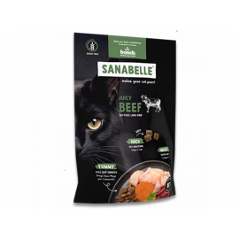 Беззерновий м'який корм Sanabelle Juicy Beef для котів, яловичина, 800..