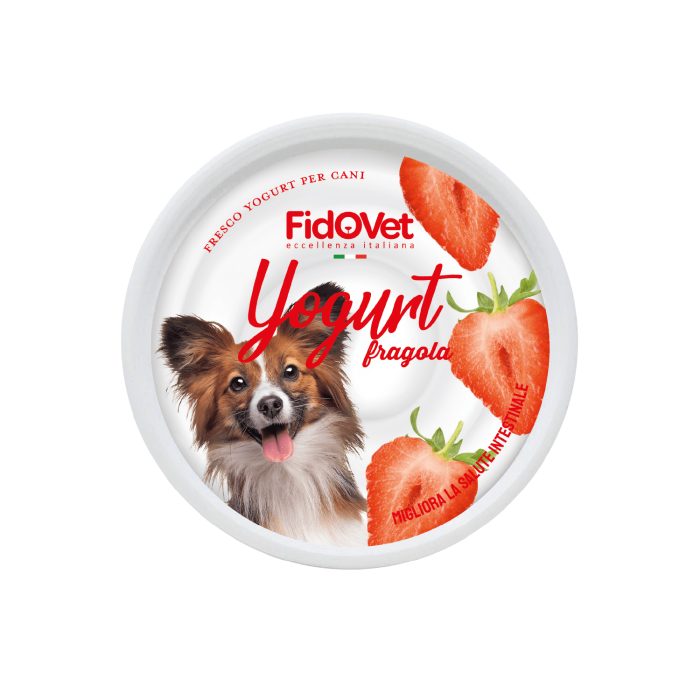Йогурт для собак Fidovet - Fragola (Полуниця), 25 г