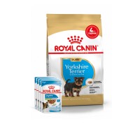Акція // Сухий корм для цуценят ROYAL CANIN YORKSHIRE  PUPPY 1,5кг + 4..