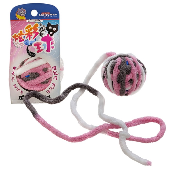 Игрушка для кошек CattyMan Caddice Ball Long Tail КЕДДИС МЯЧ Длинный хвост
