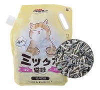 Наполнитель для кошачьего туалета CattyMan Mixed Cat Litter, микс тофу..