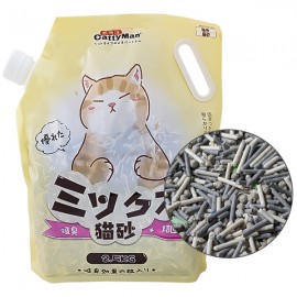 Наполнитель для кошачьего туалета CattyMan Mixed Cat Litter, микс тофу..