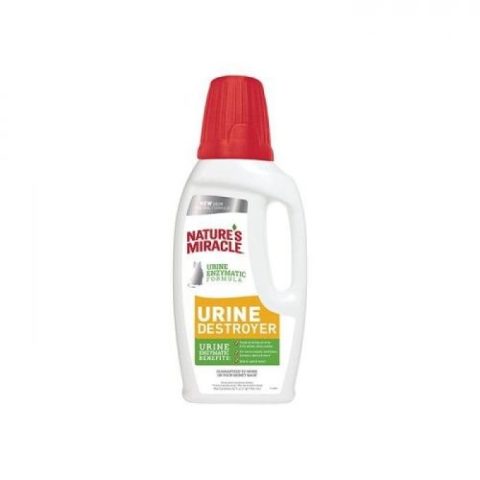 Nature's Miracle Urine Destroyer Засіб для видалення плям та запахів від сечі собак, 946 мл