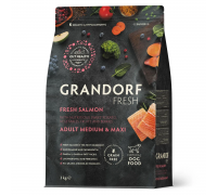 Сухой корм Grandorf FRESH SALMON&SWEET POTATO, для собак средних и кру..