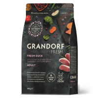 Сухий корм Grandorf FRESH, DUCK & SWEET POTATO, для дорослих котів, качка з бататом, 400 г