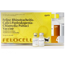 Zoetis Felocell 4 - вакцина для кошек Фелоцел 4  ..