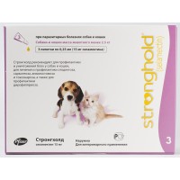 Стронгхолд  капли для щенков и котят до 2,5кг 1пипетка