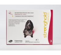 Стронгхолд краплі для собак 10-20кг 120 мг 3/упак, 1піпетка..