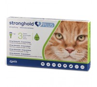 Стронгхолд Плюс 60 мг. краплі для кішок 5-10 кг. (1 мл)..