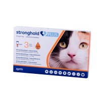 Стронгхолд плюс 30 мг. краплі для кішок 2,5-5 кг. (0,5 мл)..