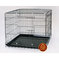 Клетка СОБАКА 2 двери 76×53×60см 