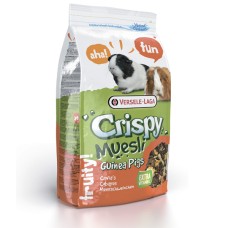 Versele-Laga Crispy Muesli Guinea Pigs ВЕРСЕЛЕ-ЛАГА КРИСПИ МЮСЛИ МОРСКАЯ СВИНКА зерновая смесь корм для морских свинок, с витамином C , 20 кг.