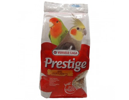 Versele-Laga Prestige Big Parakeets Cockatiels ВЕРСЕЛЕ-ЛАГА ПРЕСТИЖ СРЕДНИЙ ПОПУГАЙ зерновая смесь корм для средних попугаев , 5.001 кг.