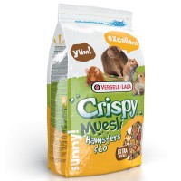 Versele-Laga Crispy Muesli Hamster ВЕРСЕЛЕ-ЛАГА КРІСПІ МЮСЛІ ХОМ'ЯК зернова суміш корм для хом'яків, щурів, мишей, піщанок, 1 кг.