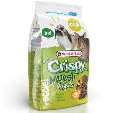 Versele-Laga Crispy Muesli Rabbits Cuni ВЕРСЕЛЕ-ЛАГА КРИСПИ МЮСЛИ КРОЛИК зерновая смесь корм для карликовых кроликов , 20 кг.