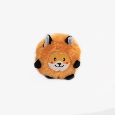 Игрушка для собак Zippy Paws Bushy Throw "Лисичка", искусственный мех, 24 x 10 x 10 см