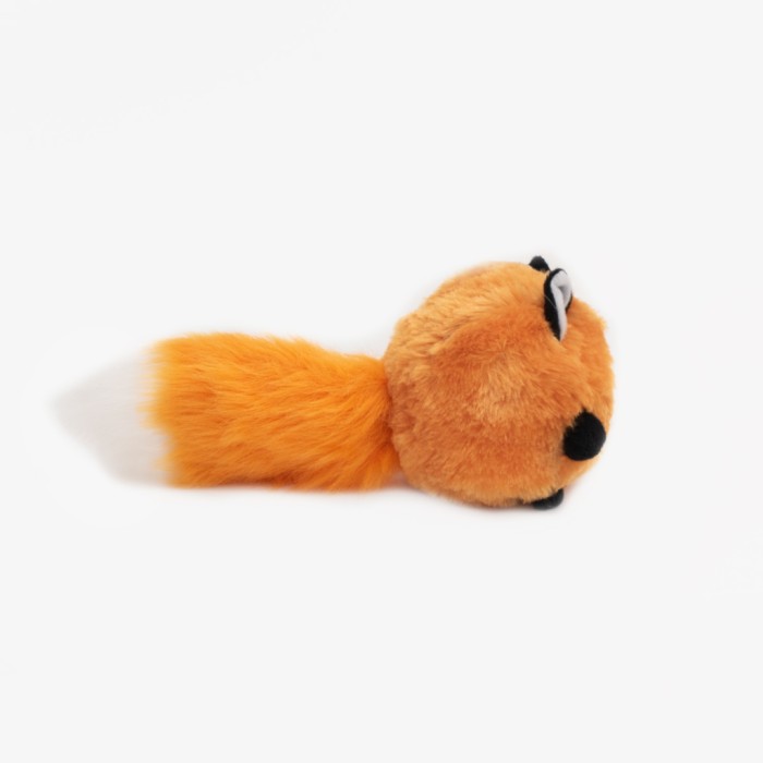 Іграшка для собак Zippy Paws Bushy Throw "Лисичка", штучне хутро, 24 x 10 x 10 см