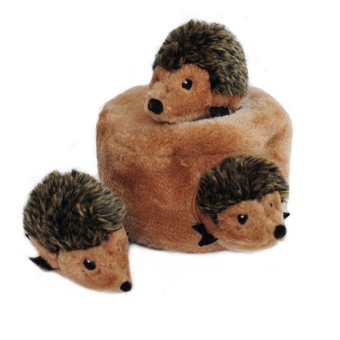 Іграшка для собак ZippyPaws Їжачки Zippy Burrow, поліестер, 18х18х10 см