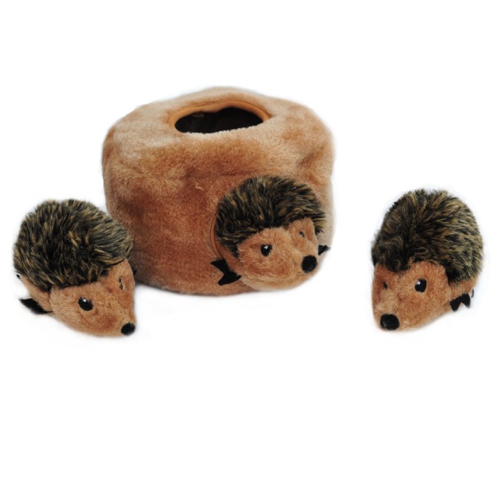 Іграшка для собак ZippyPaws Їжачки Zippy Burrow, поліестер, 18х18х10 см