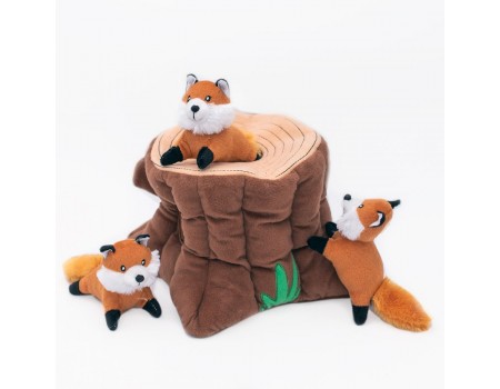 Игрушка для собак Zippy Paws Zippy Burrow "Личий пень", 25x25x17 см