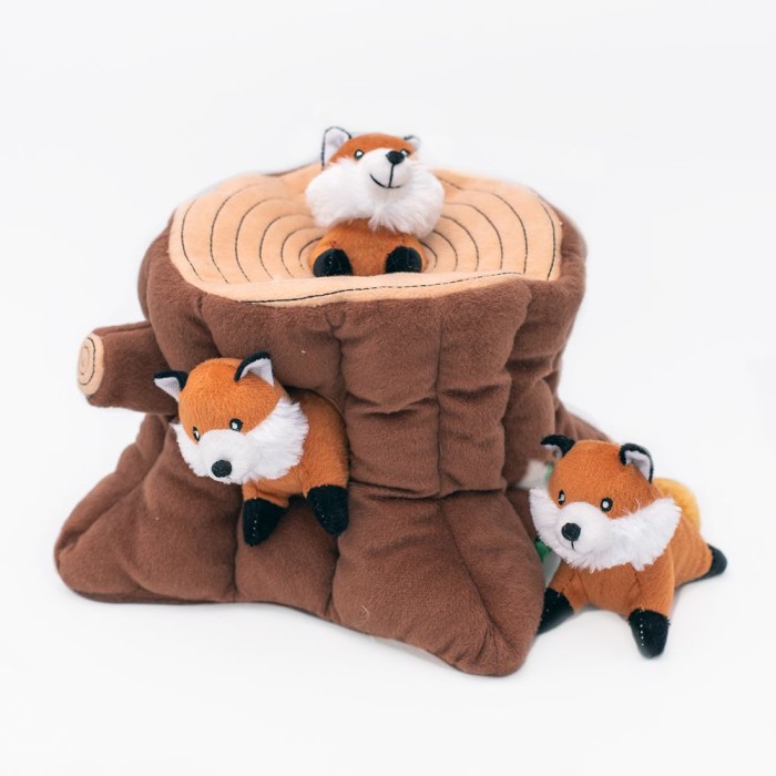 Іграшка для собак Zippy Paws Zippy Burrow "Лисячий пень", 25x25x17 см