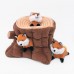 Игрушка для собак Zippy Paws Zippy Burrow "Личий пень", 25x25x17 см  - фото 2