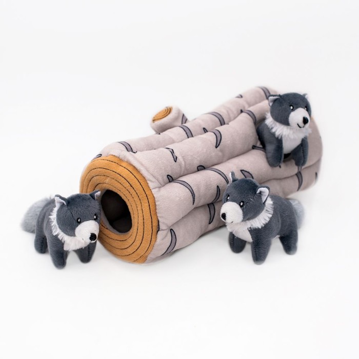 Іграшка для собак Zippy Paws Zippy Burrow "Арктичні вовки", 34x15x15 см