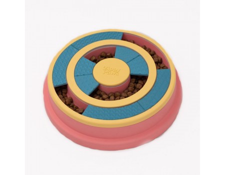 Игрушка для собак Zippy Paws SmartyPaws Puzzler Feeder Bowl "Выляющее колесо", 30x30x6 см