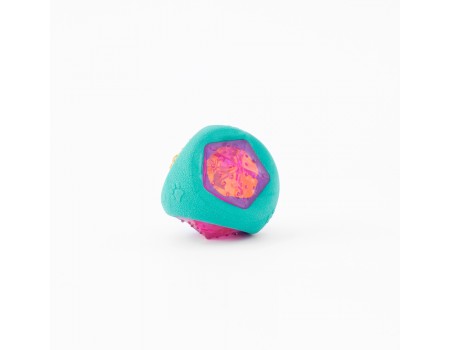 LED Мячик для собак ZippyPaws ZippyTuff, светодиодный, резина, 7х7х7 см