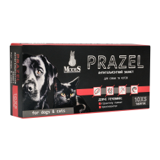 Празел (Prazel) антигельминтные таблетки для собак и кошек 10*5 таб., MODES